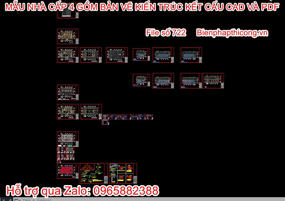 Hstk kiến trúc nhà cấp 4 mái nhật diện tích 130m2.