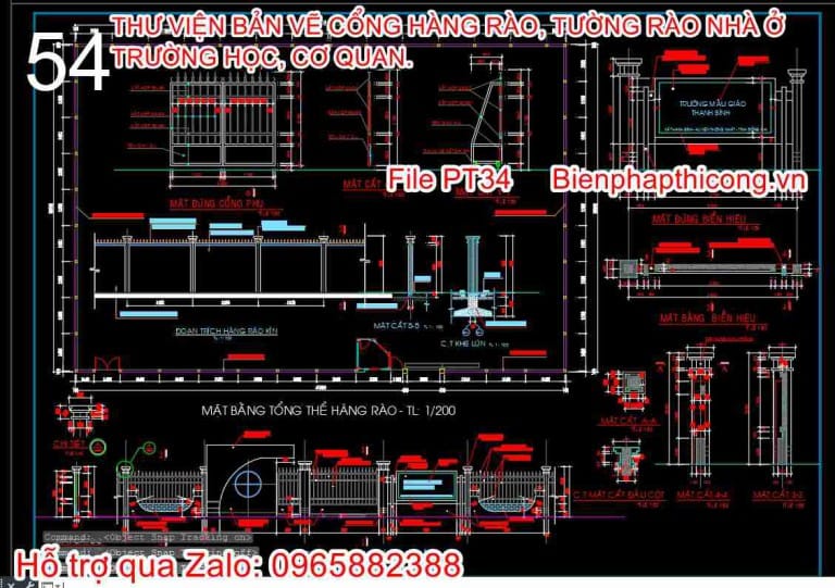 54-ban-ve-cad-thiet-ke-cong-tuong-rao-truong-mau-giao - Hình ảnh số 23163