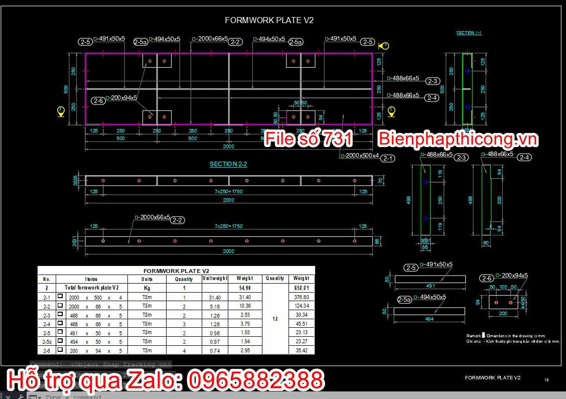 Thiết kế bptc lan can cầu cad.