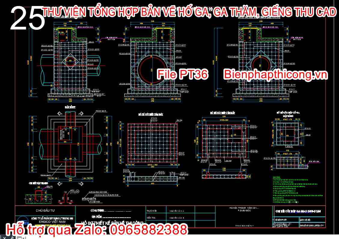 Thiết kế bố trí ga thăm đẹp.