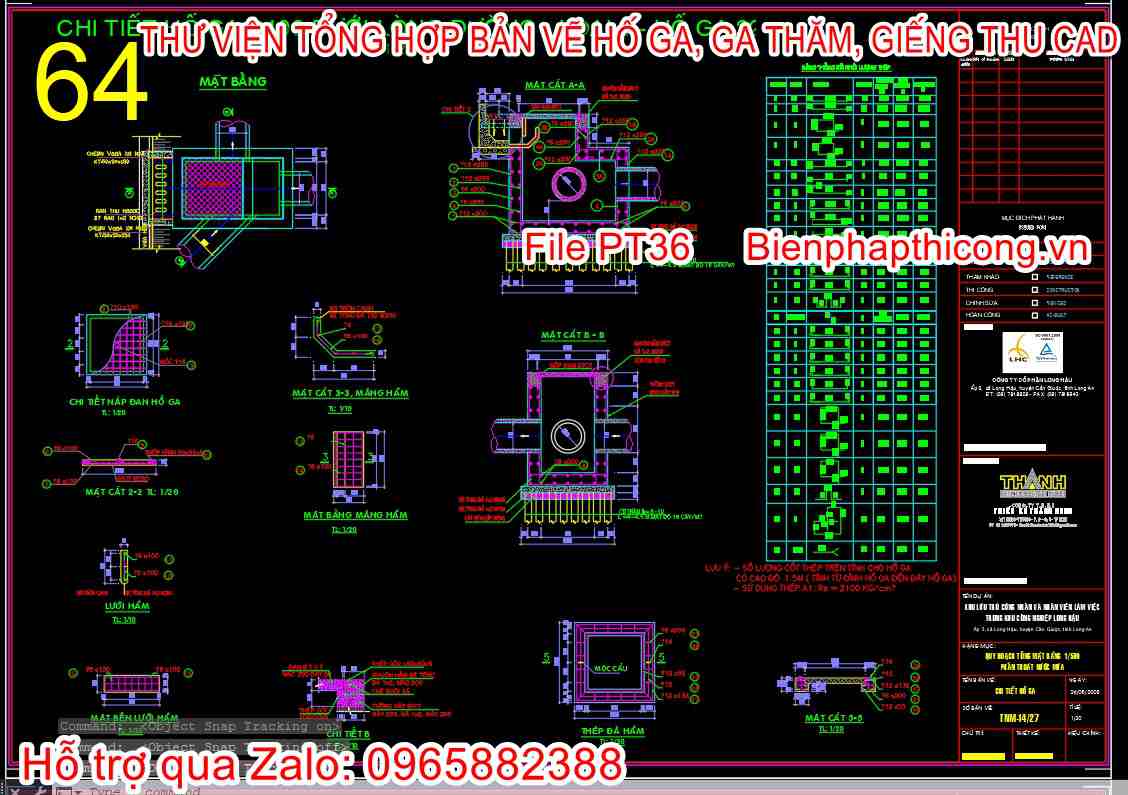 Chi tiết hố ga d400 dưới lòng đường.