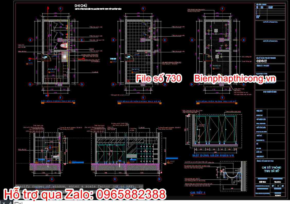 Bản vẽ thiết kế phòng thay đồ bể bơi cad.