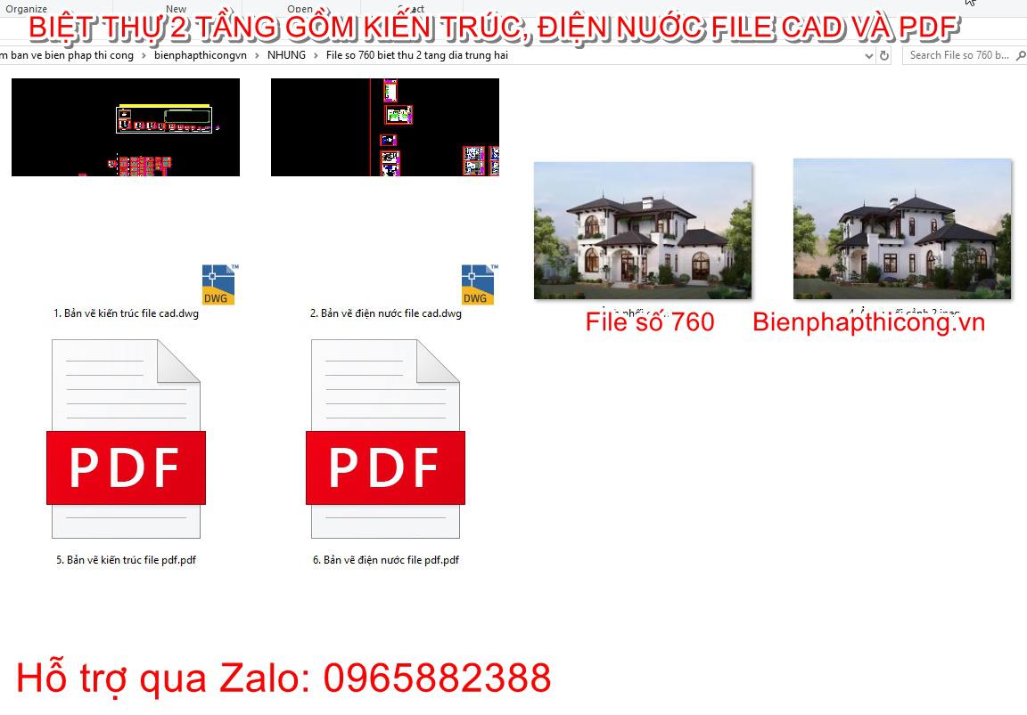 Bản vẽ cad biệt thự 2 tầng địa trung hải 15m x 12m 5 ngủ.