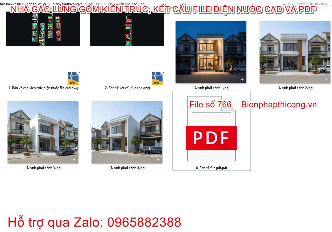 Bản vẽ cad nhà gác lửng 5m x 14m 3 ngủ hiện đại.