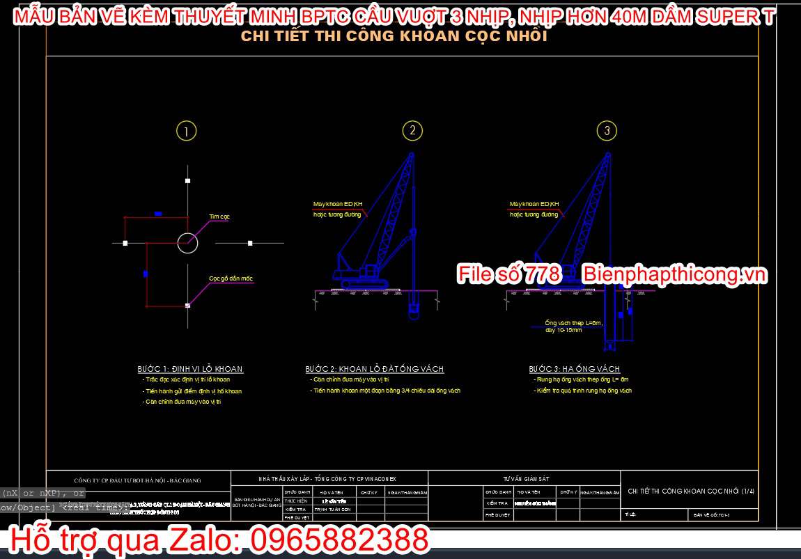 Bản vẽ bptc chi tiết cọc khuoan nhồi.
