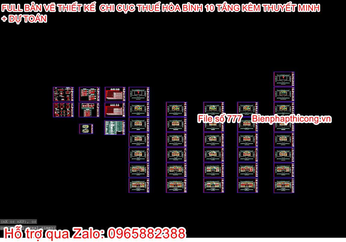 Hồ sơ thi công điều hòa không khí nhà cao tầng.