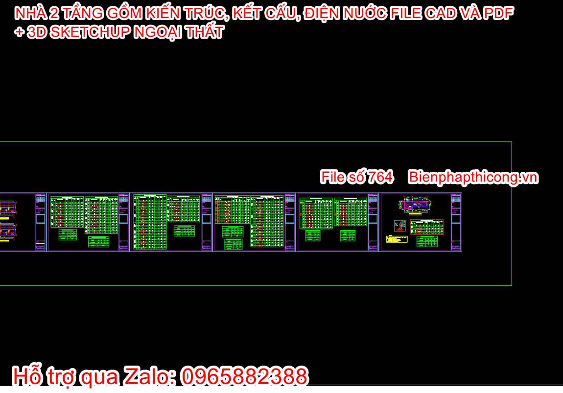 Bảng thống kê thép nhà phố 2 tầng rộng 5m đẹp.