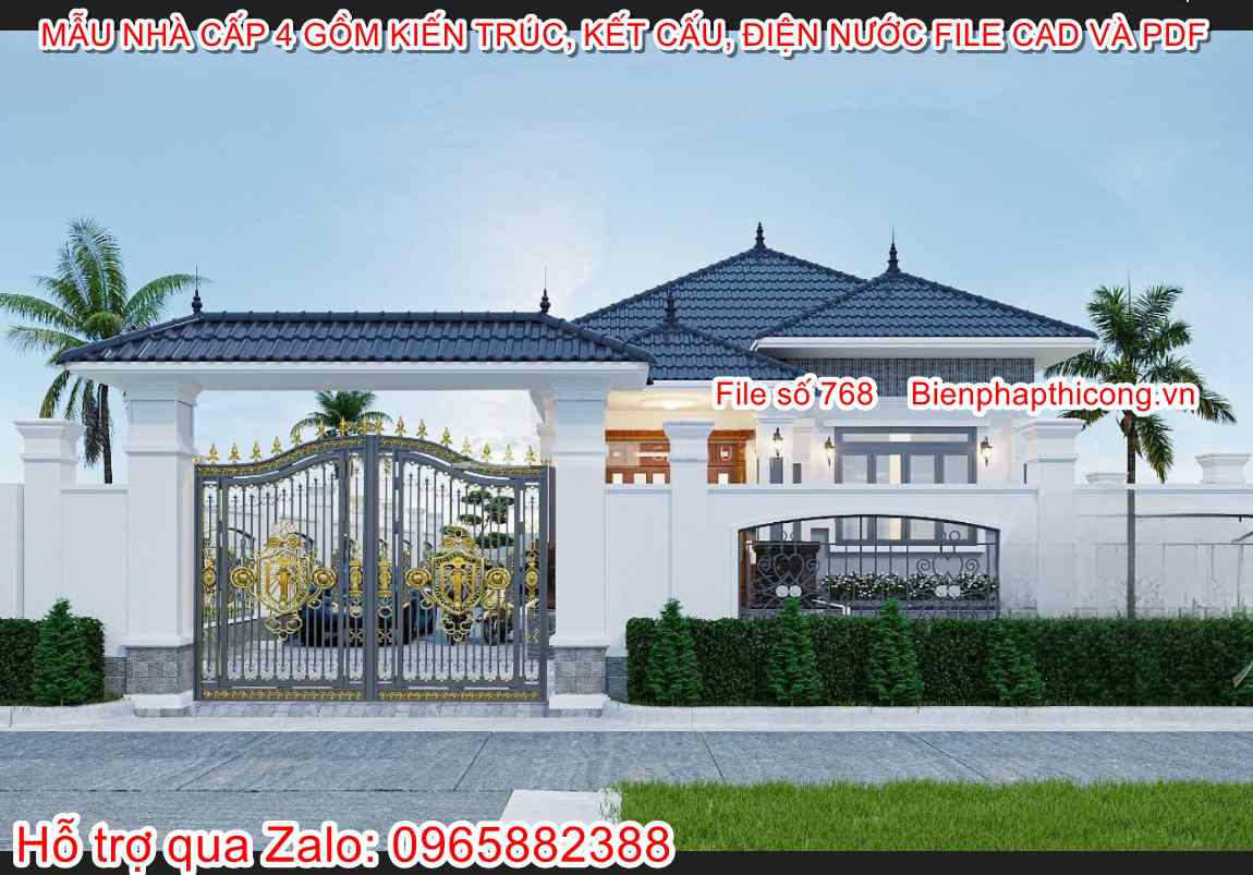 Bản vẽ xây dựng mái nhật 8,2m x 16,5m cad.