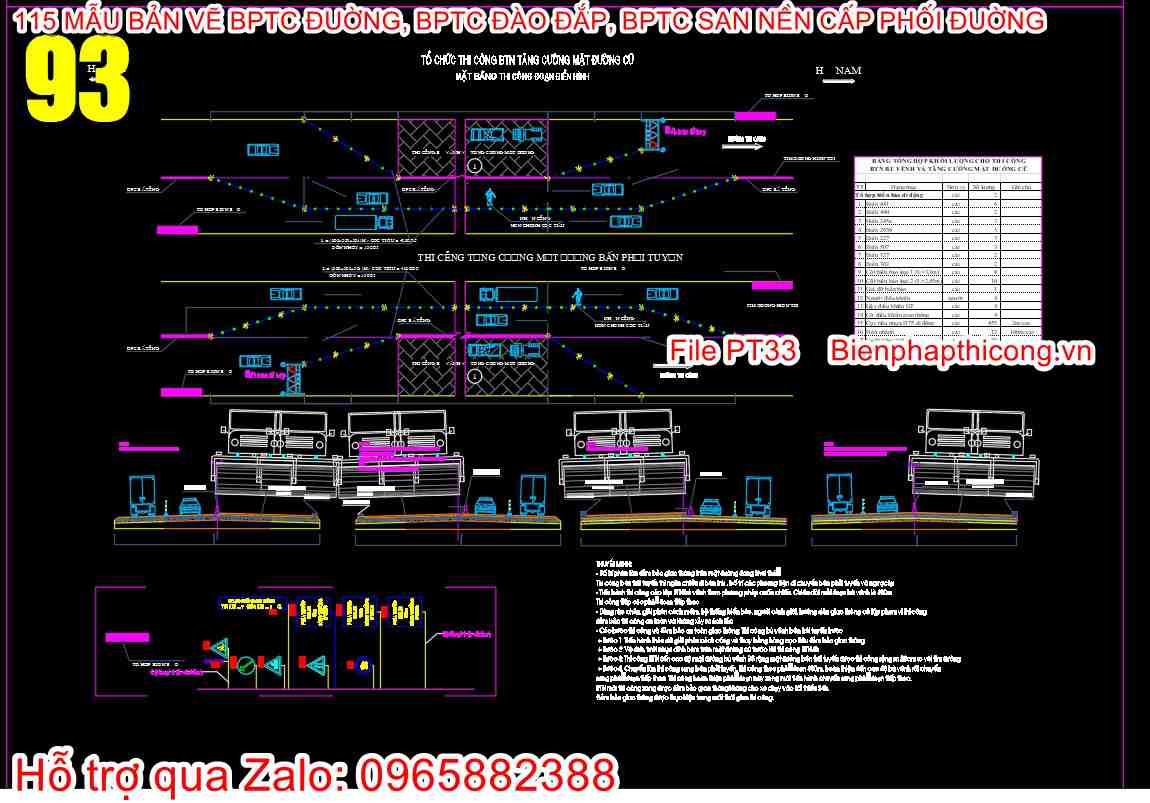 Biện pháp thi công BTN tăng cường mặt đường cũ.
