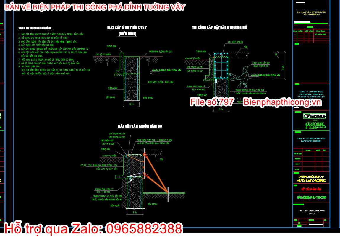 Donwload bản vẽ bptc phá đỉnh tường vây.