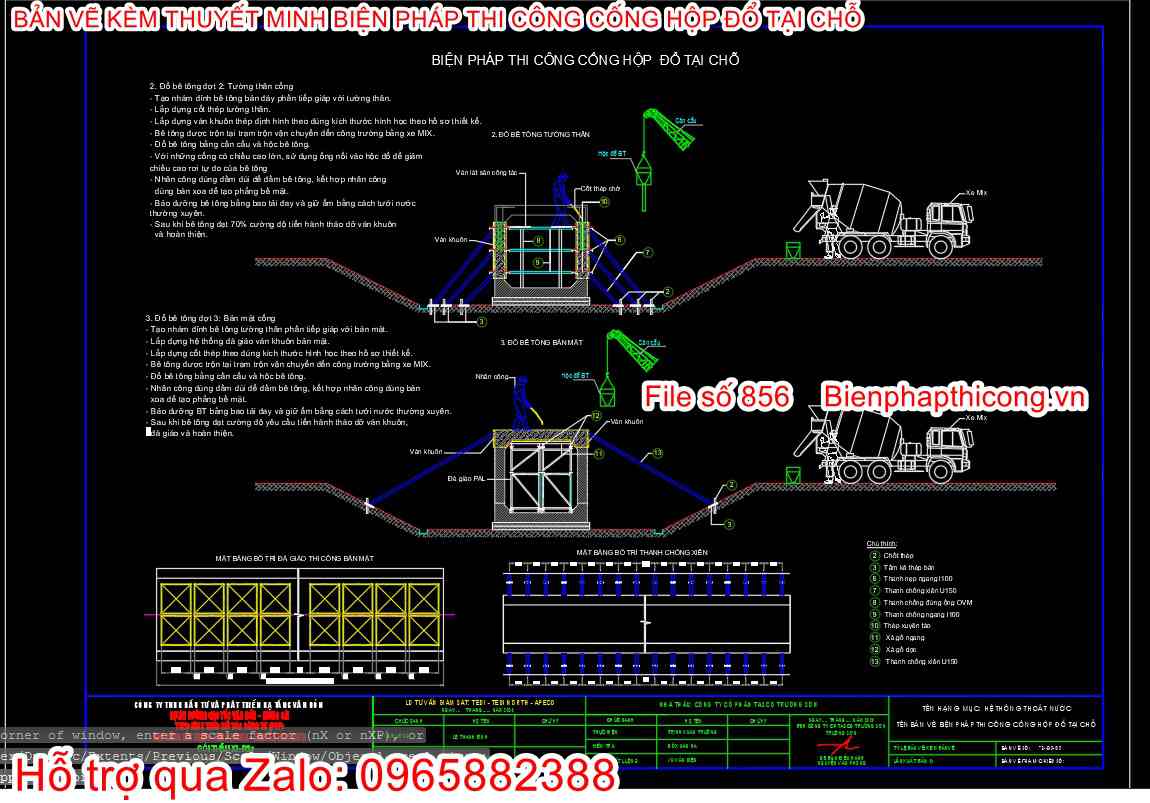 Tải bản vẽ bptc cống hộp đổ tại chỗ.