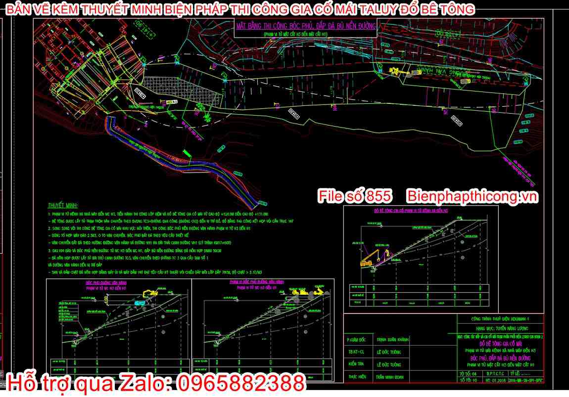 Bản vẽ bptc bóc phủ, đắp đá bù nền đường.