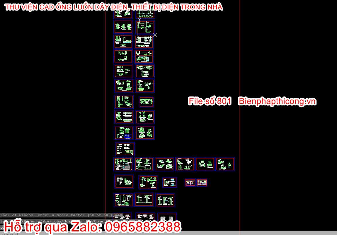 Tải thư viện cad ống luồn dây điện.