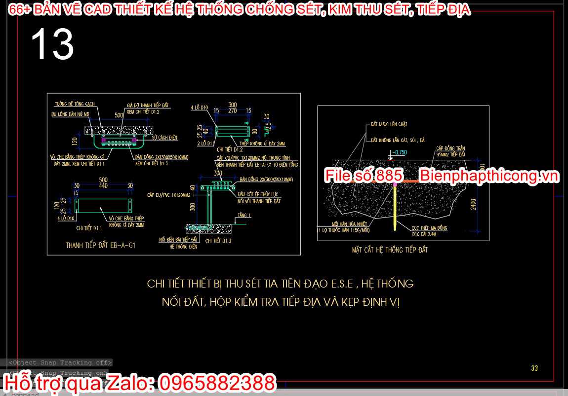 Mẫu thư viện tiếp địa hay.