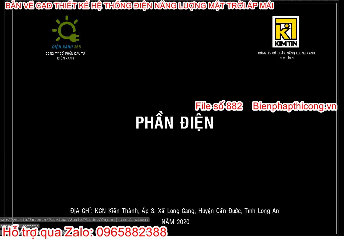 Bản vẽ phần điện.