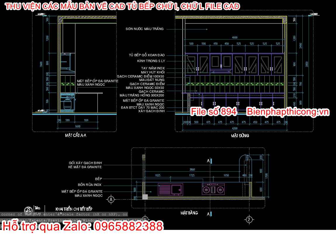 File thiết kế bản vẽ tủ bếp.