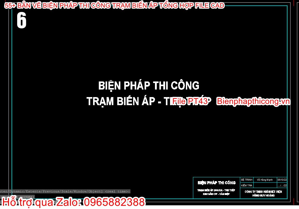 Bản vẽ bptc trạm biến áp trụ thép.
