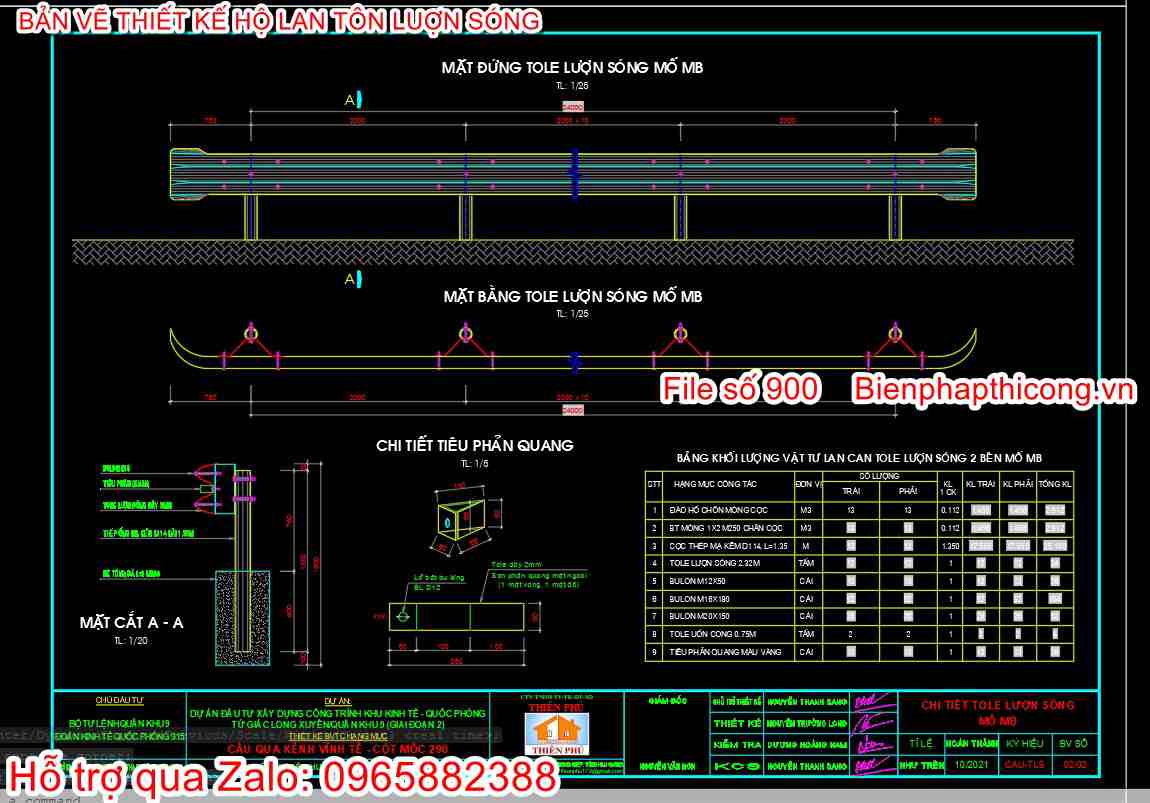 File mặt đứng tole lượn sóng cad.