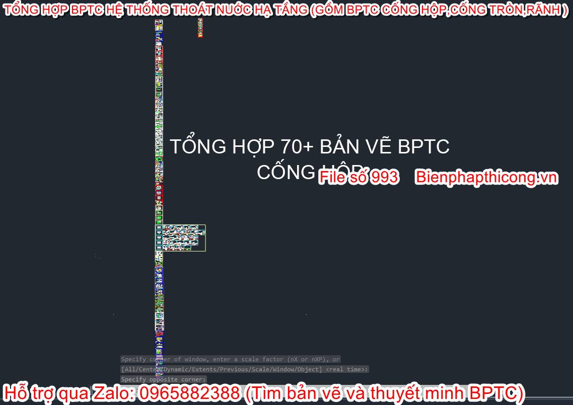 Tổng hợp 70+ bản vẽ bptc cống hộp.