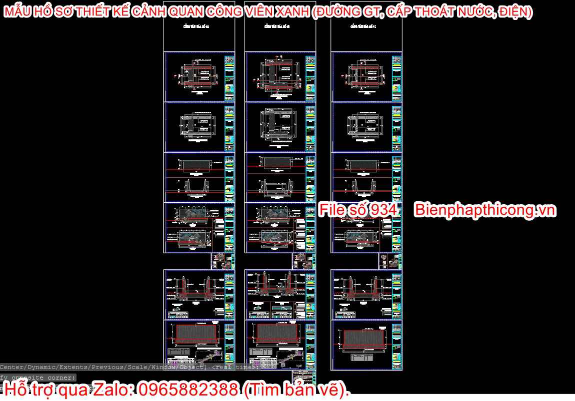 Bản vẽ thiết kế cổng văn hóa file cad.